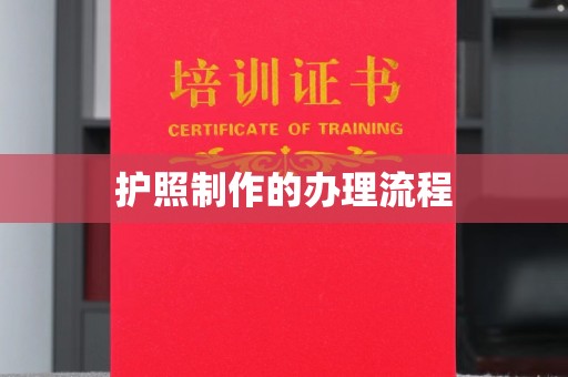 阳西护照制作的办理流程