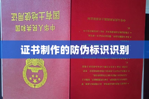 阳西证书制作的防伪标识识别