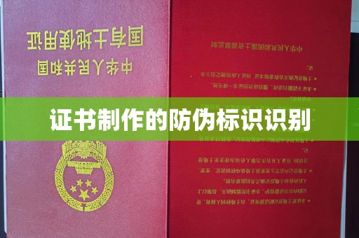 阳西证书制作的防伪标识识别