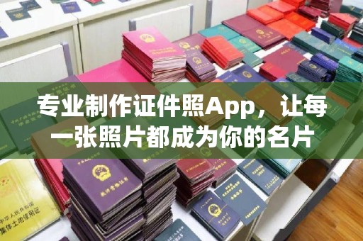 阳西专业制作证件照App，让每一张照片都成为你的名片